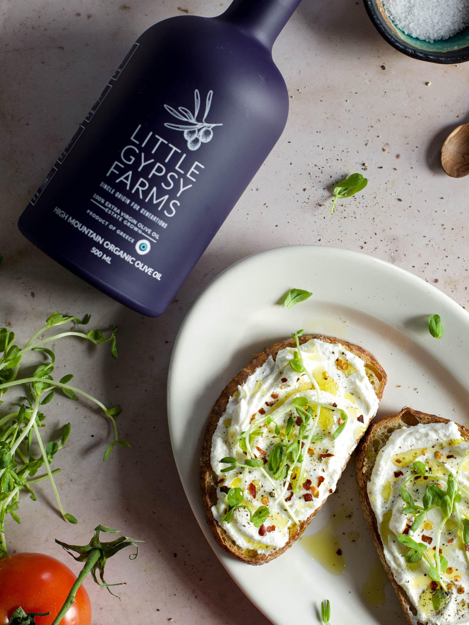 High Mountain Organic Extra Virgin Olive Oil (4 Pack)